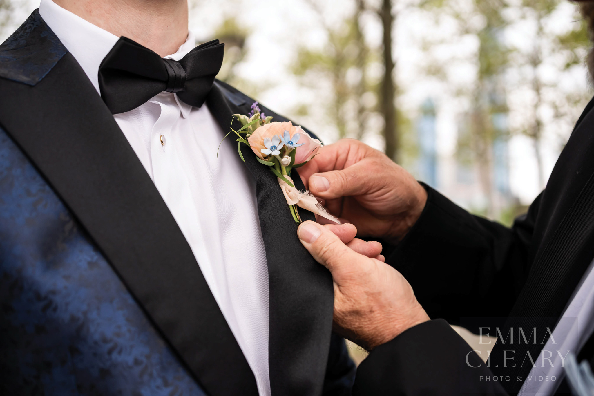 Wedding boutonniere