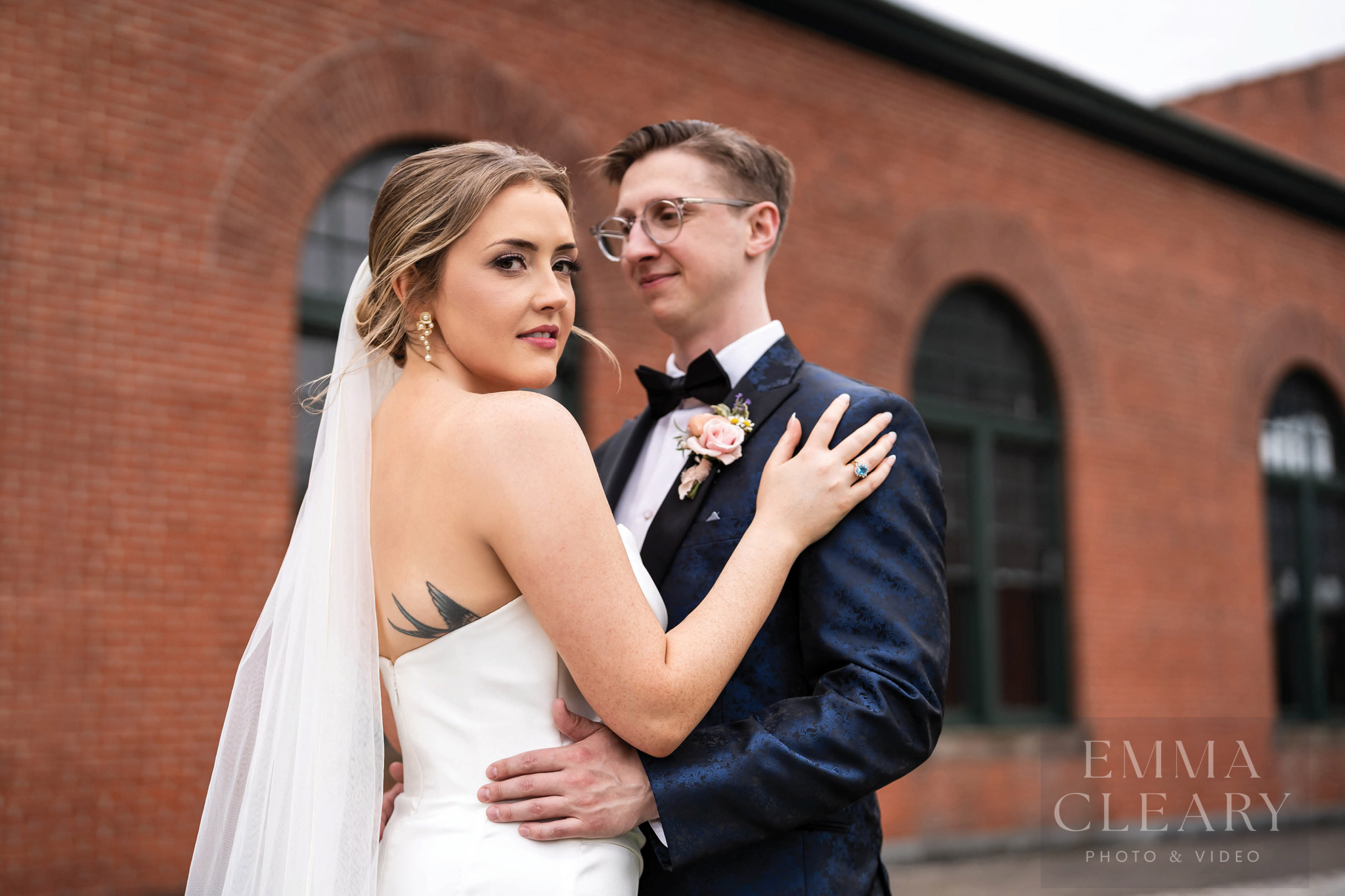 Bridal wedding photo