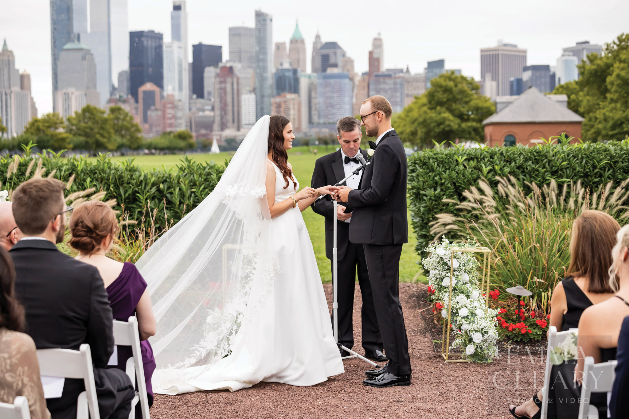 Liberty House wedding cocktail hour