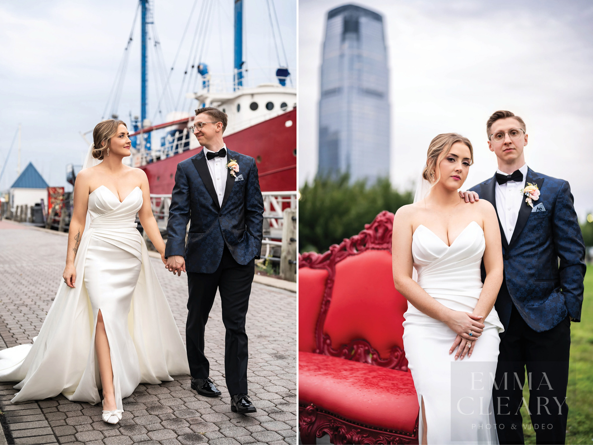 The bride and the groom photo