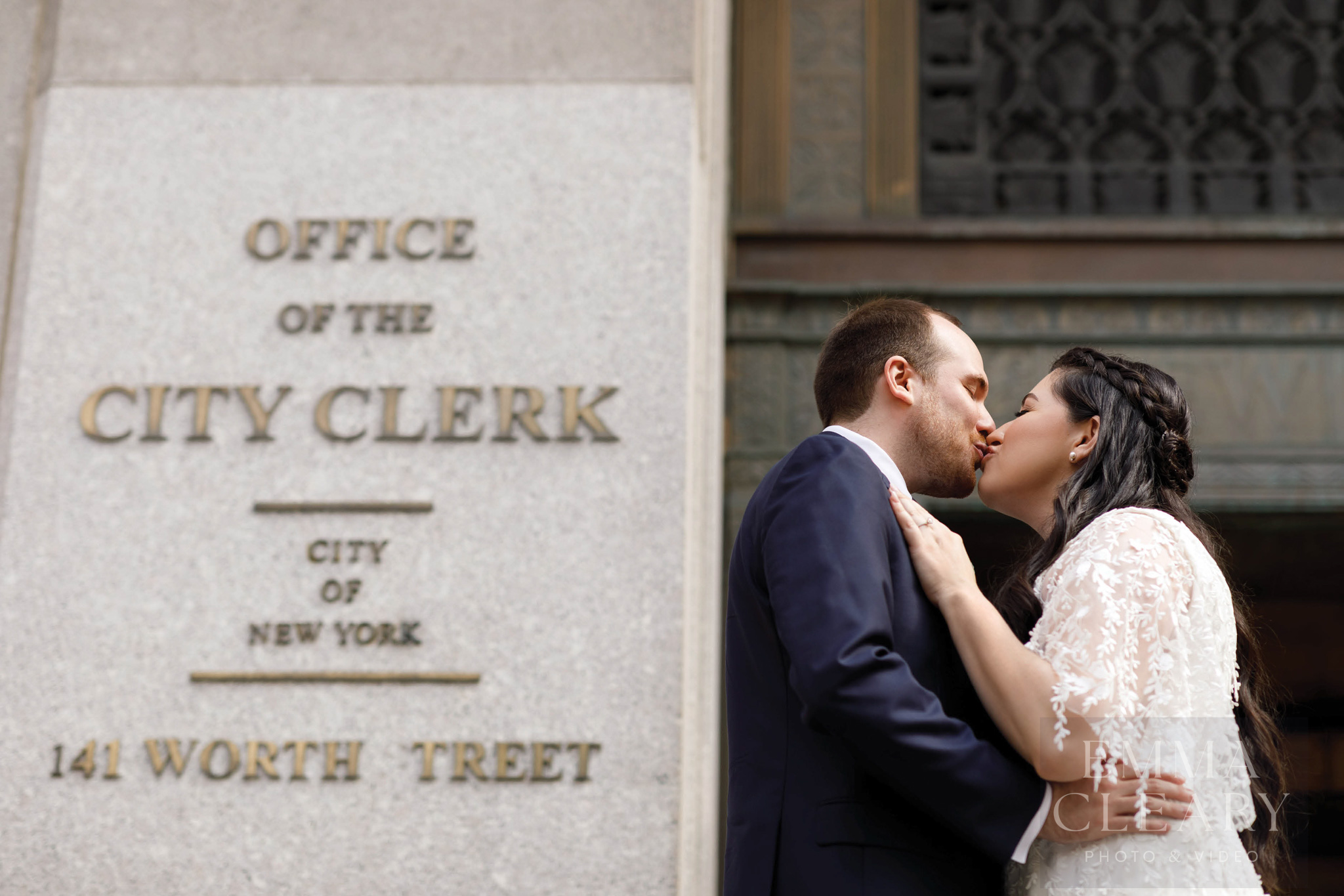 Wedding kiss