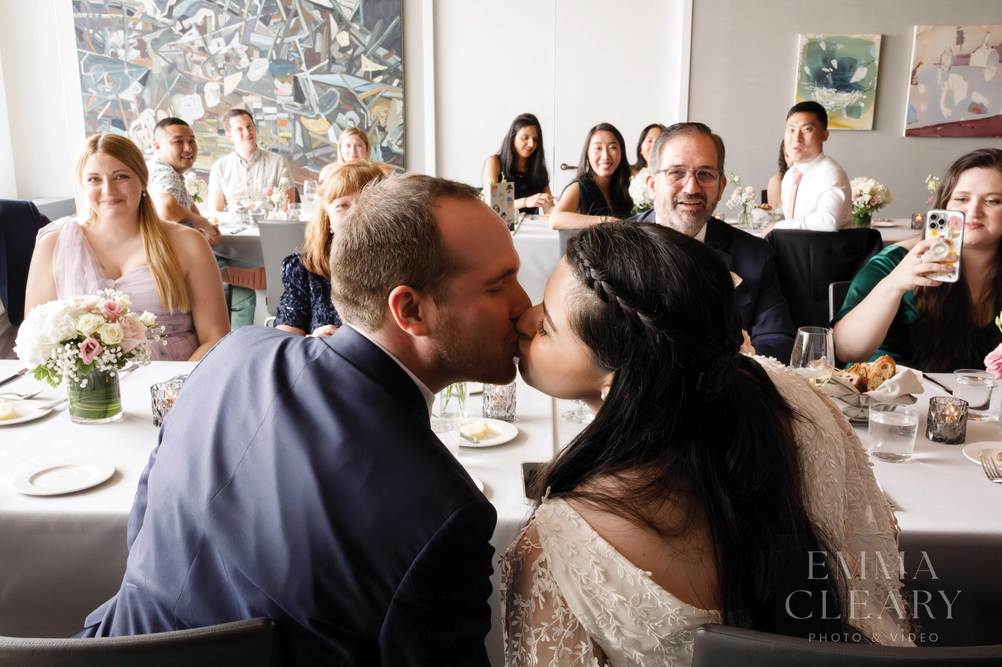 Wedding kiss