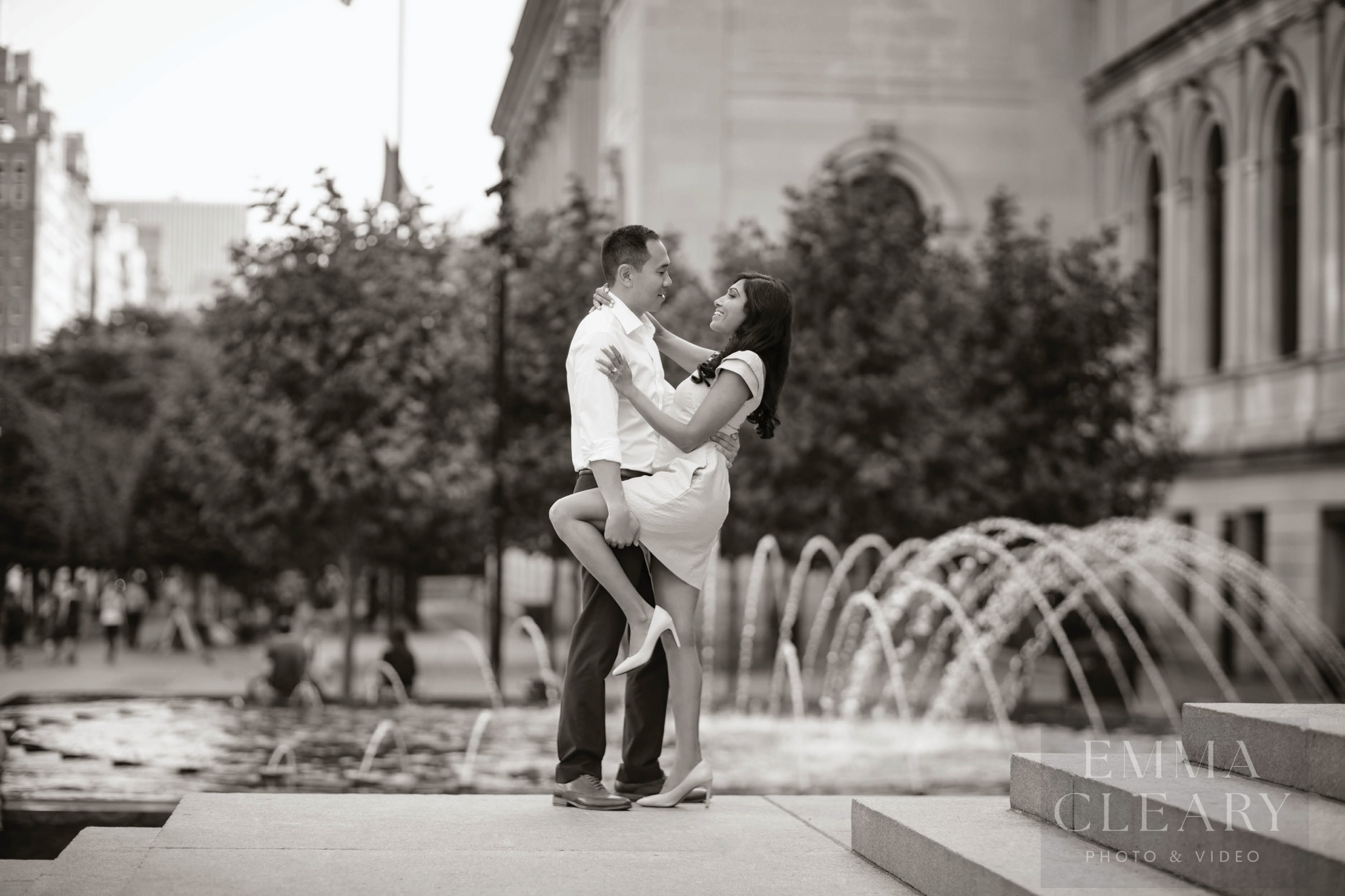 Photo of a couple outdoors