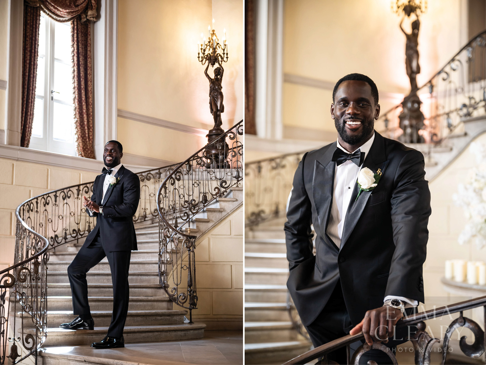 Portrait of the groom
