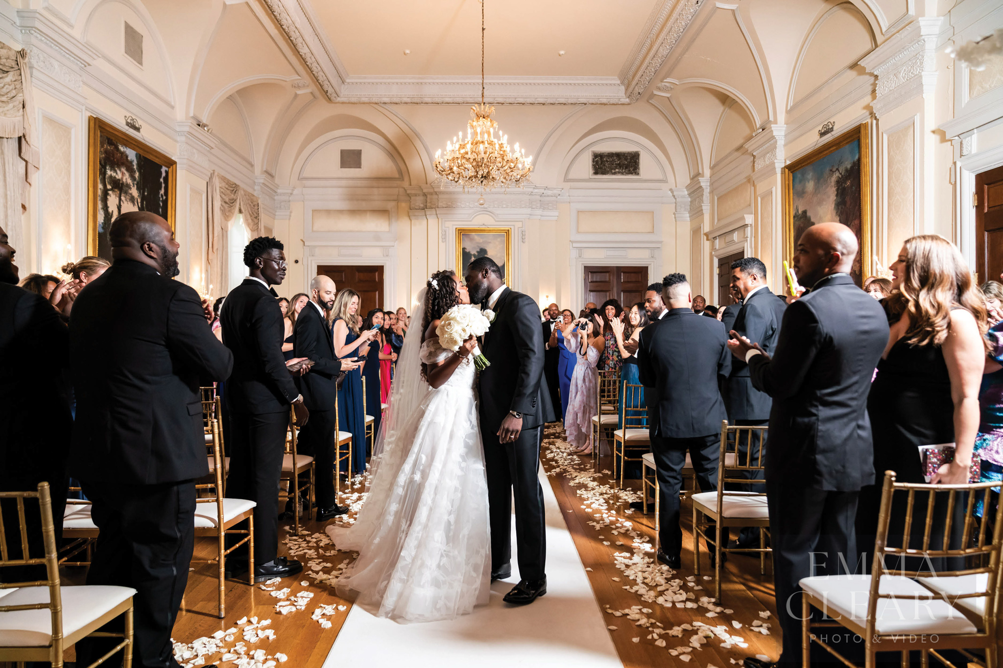 Wedding kiss