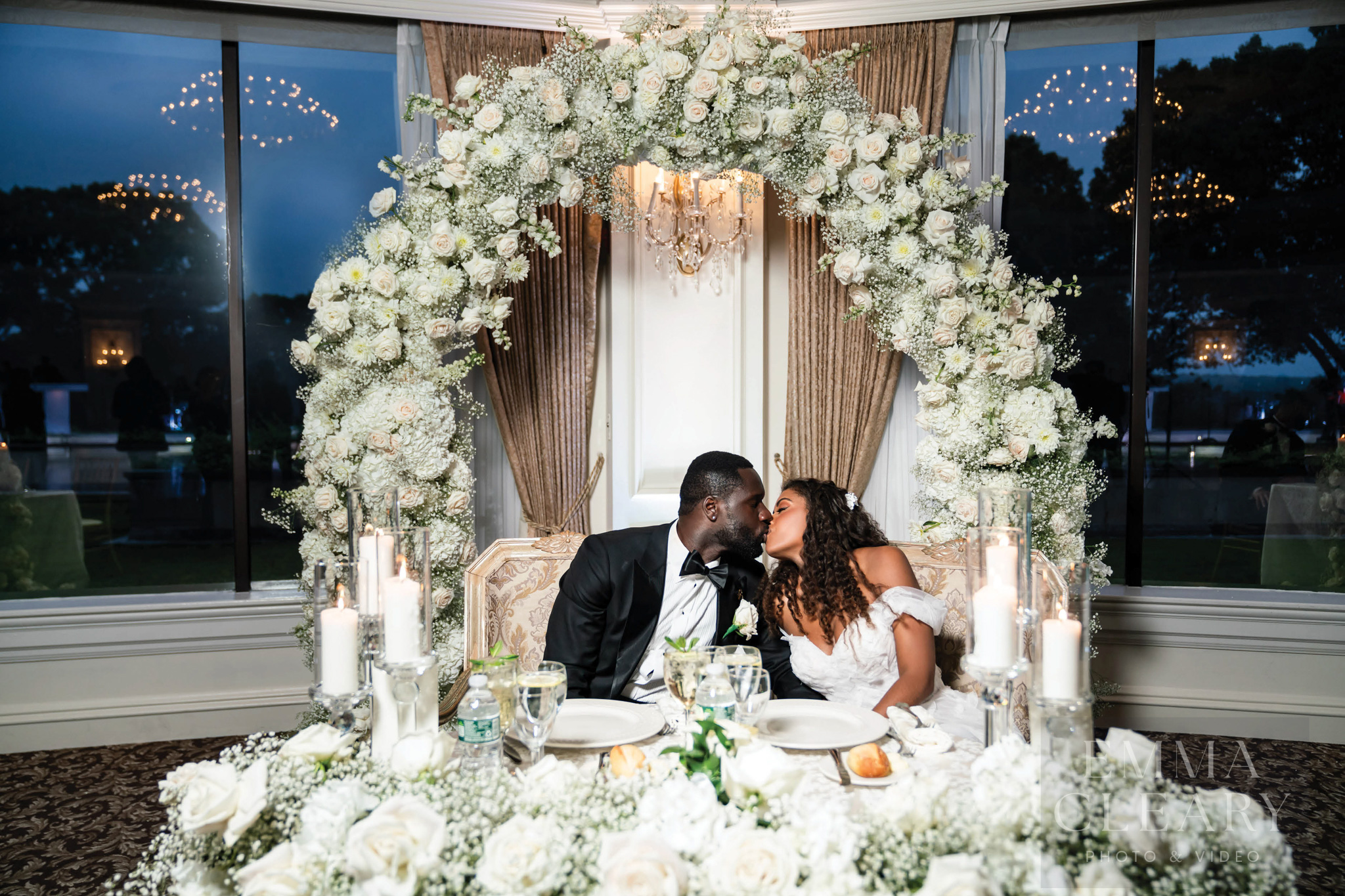 Wedding kiss