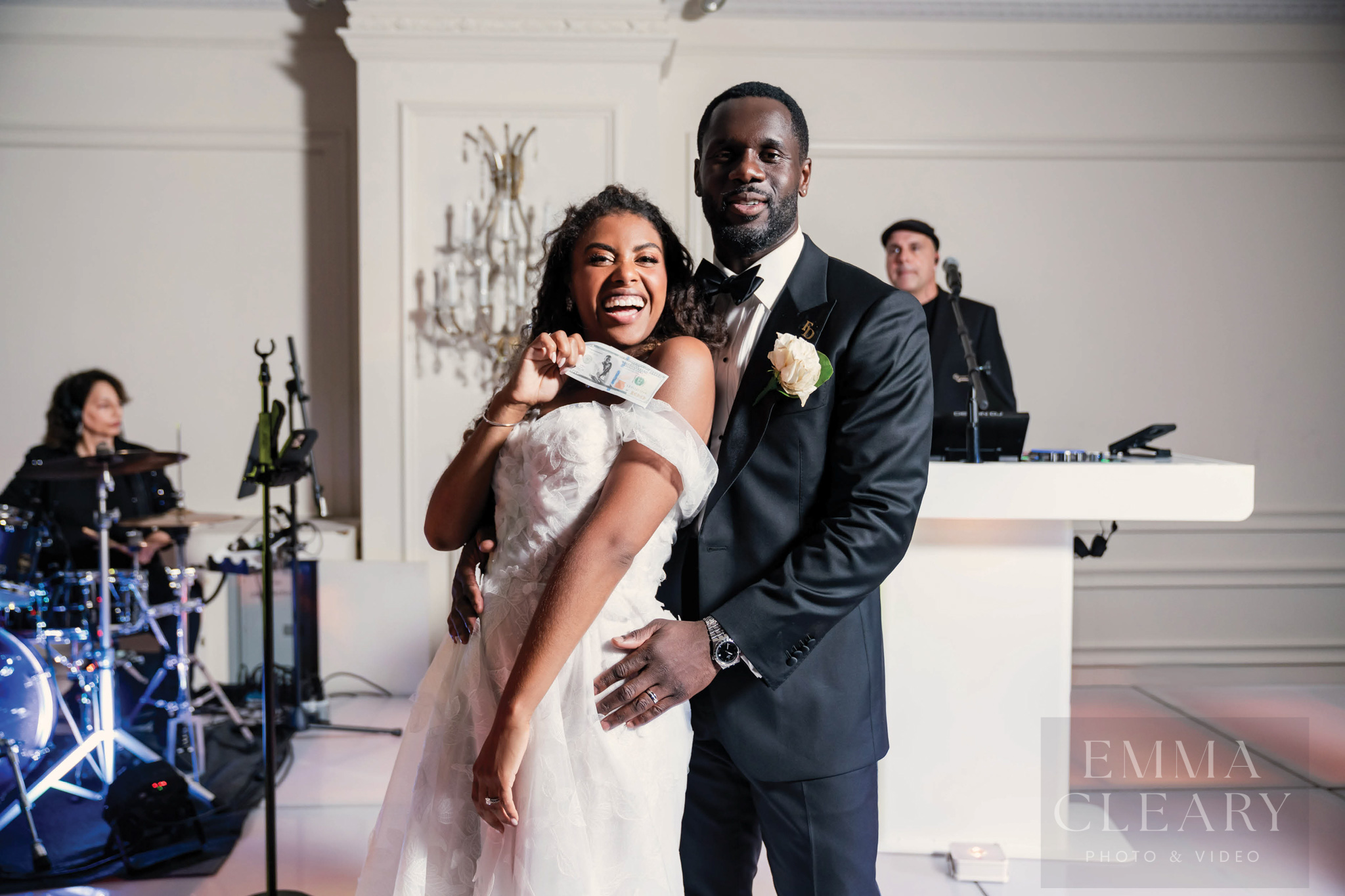 The bride and the groom photo