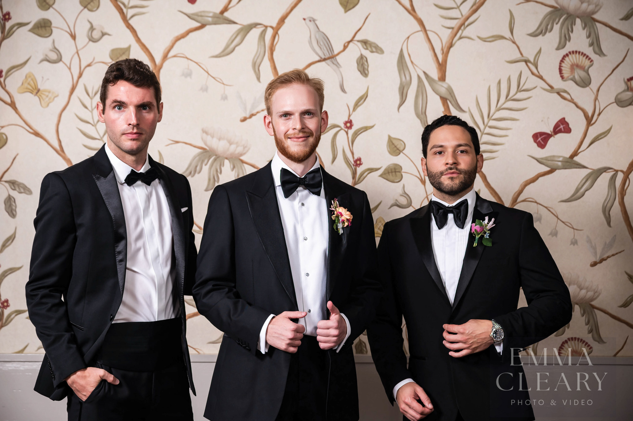 Groom and groomsmen