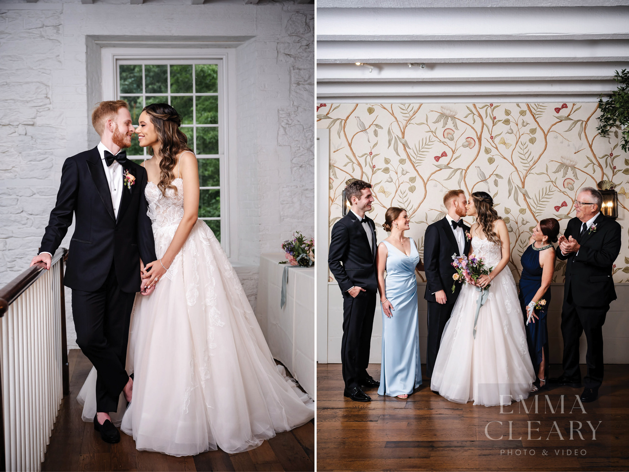 Group wedding portrait