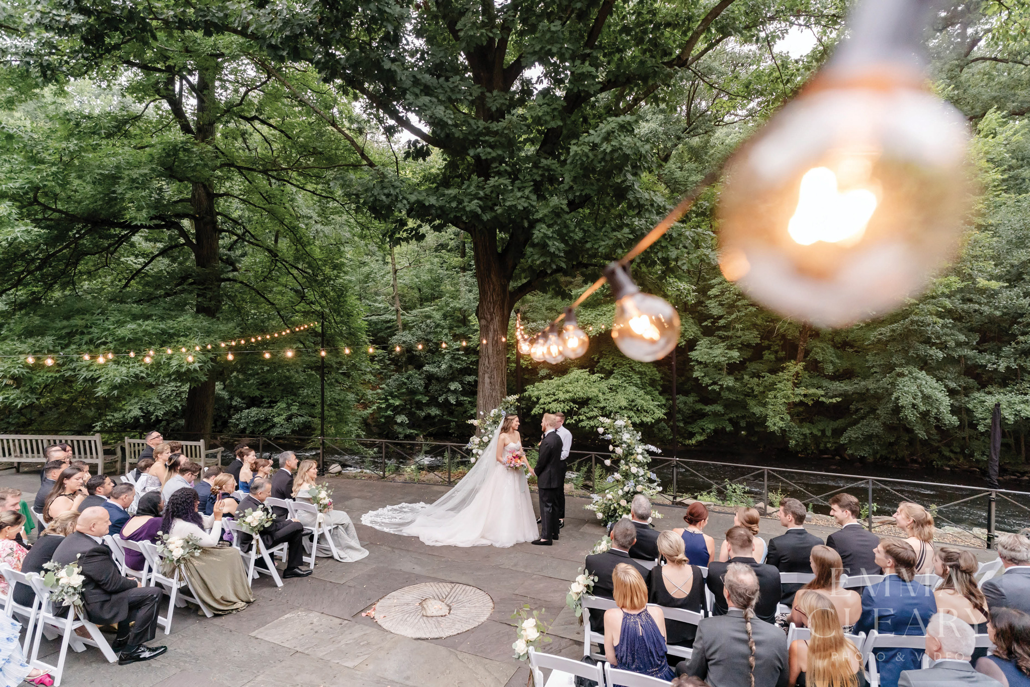 Stone Mill at New York Botanical Garden Wedding