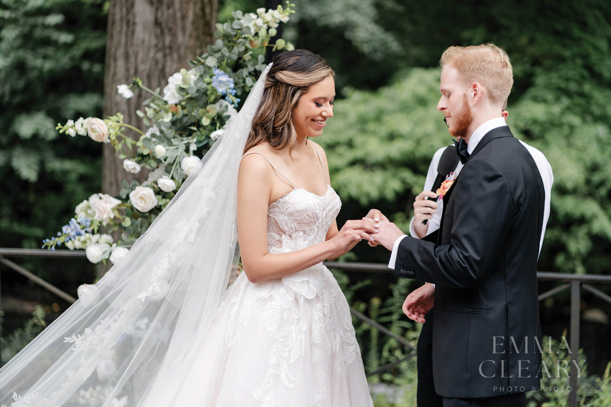 Stone Mill at New York Botanical Garden Wedding