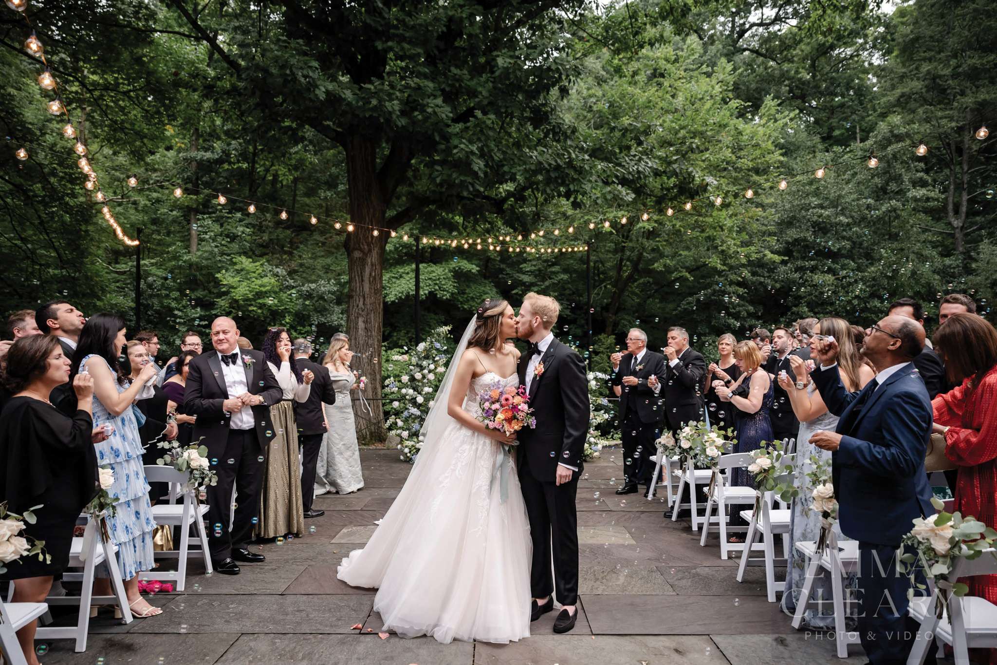 Wedding kiss
