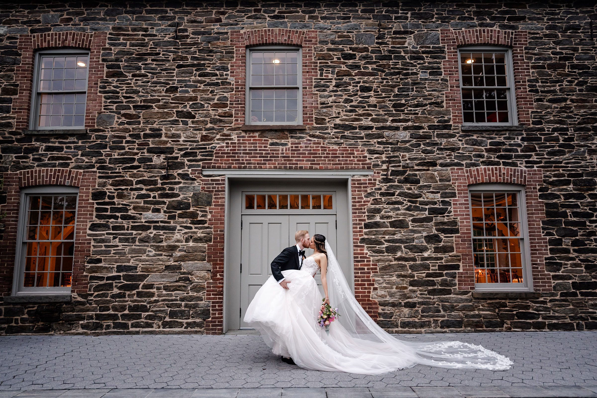 Stone Mill at New York Botanical Garden Wedding