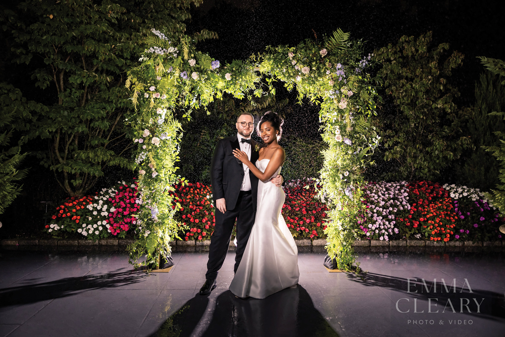 Wedding rainy image