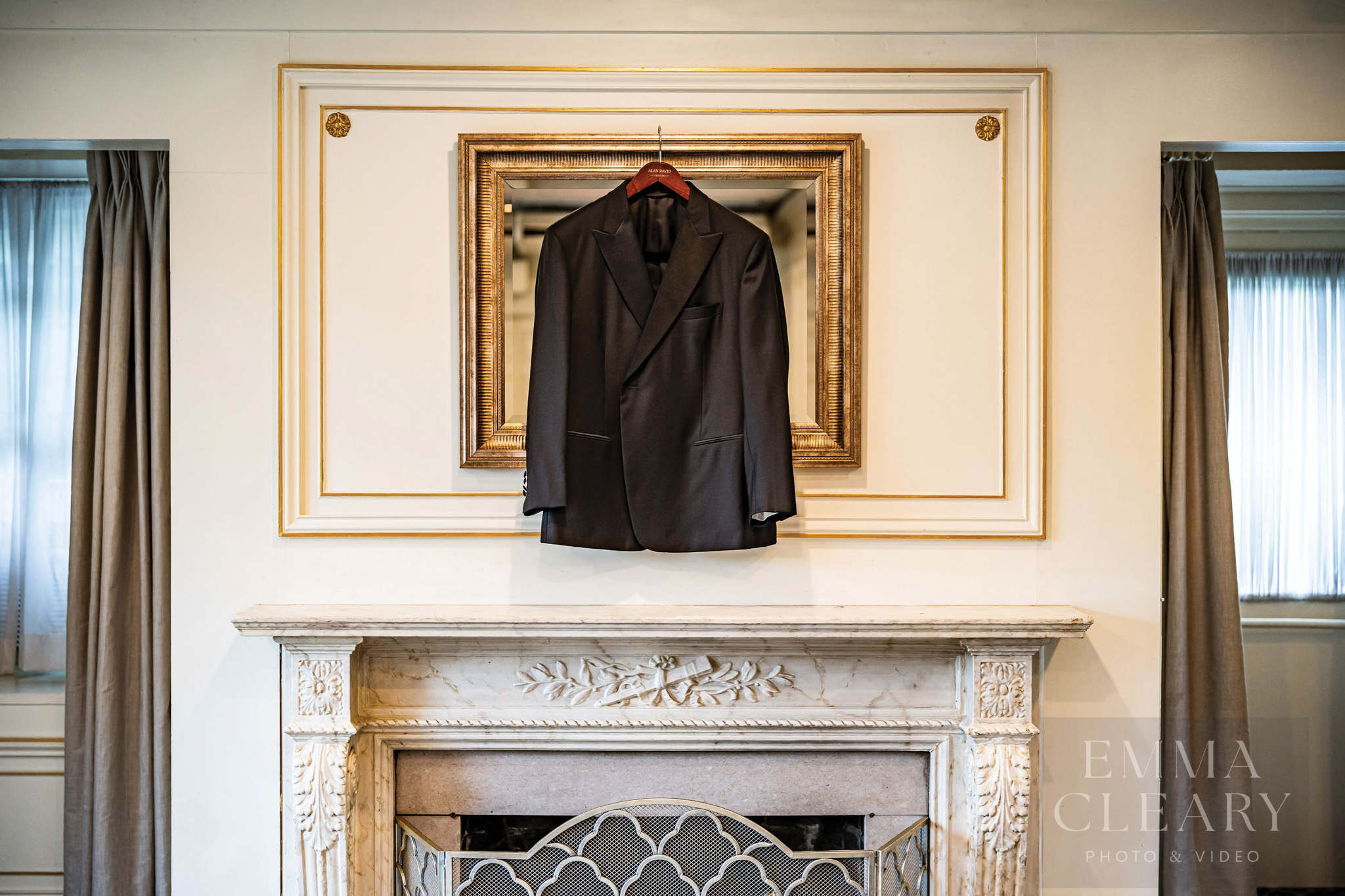 The groom's costume