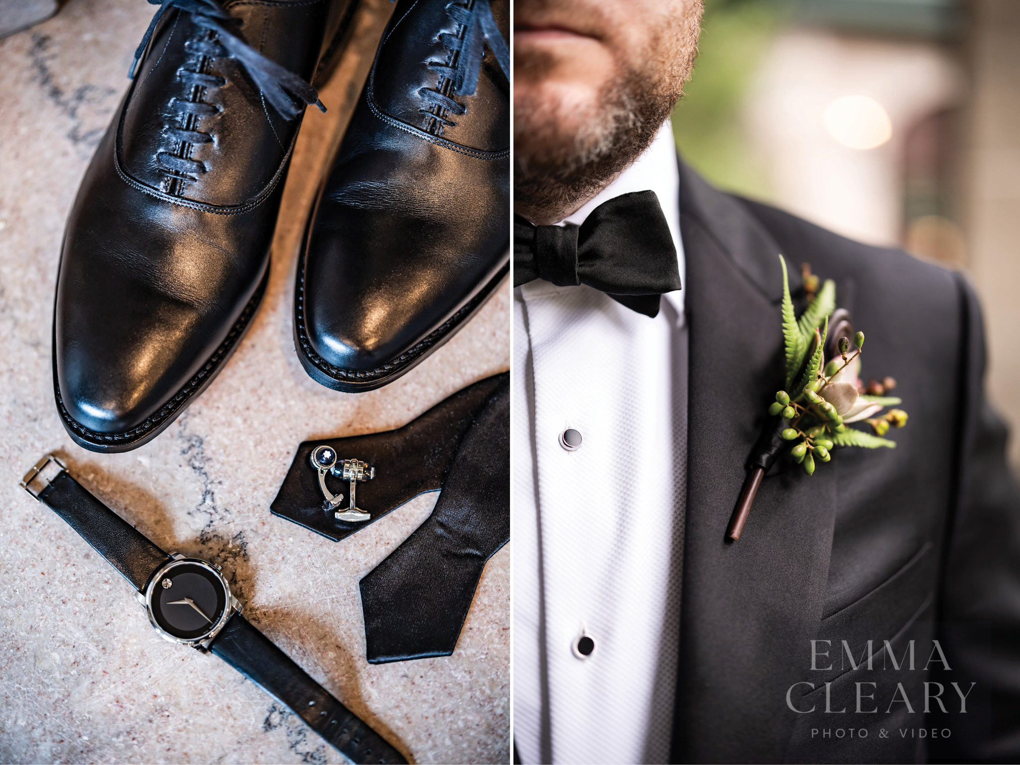 Wedding details photo