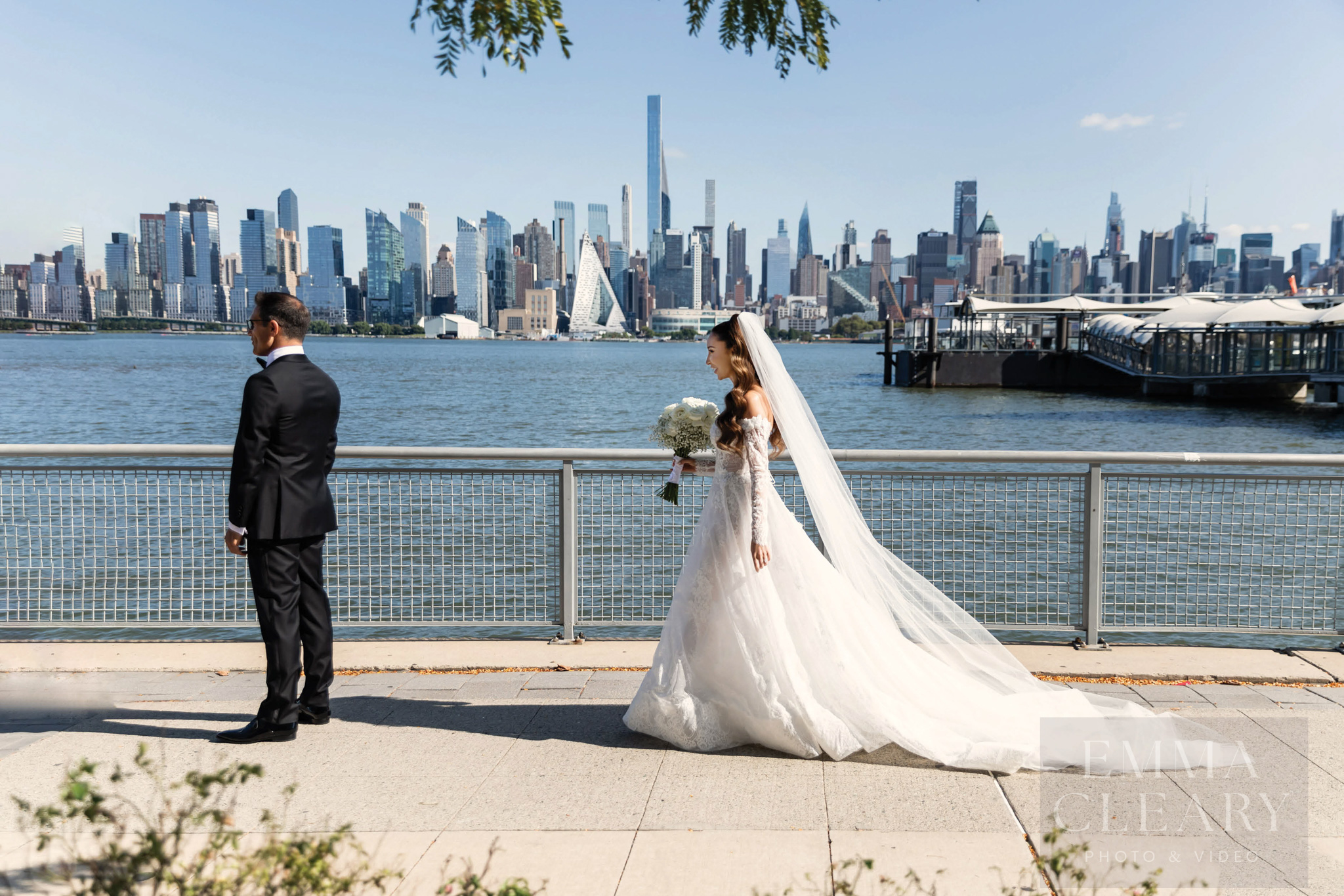 Groom is waiting for his bride