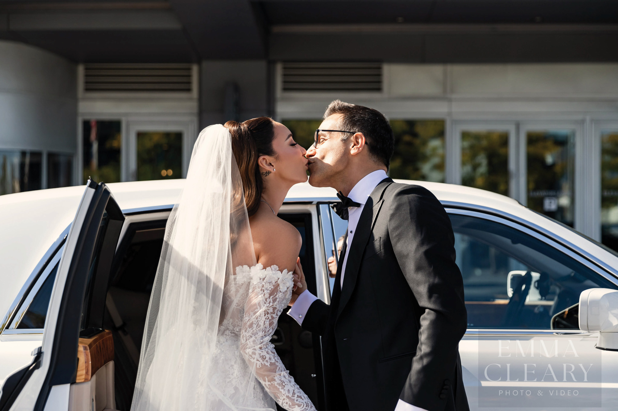 Wedding kiss