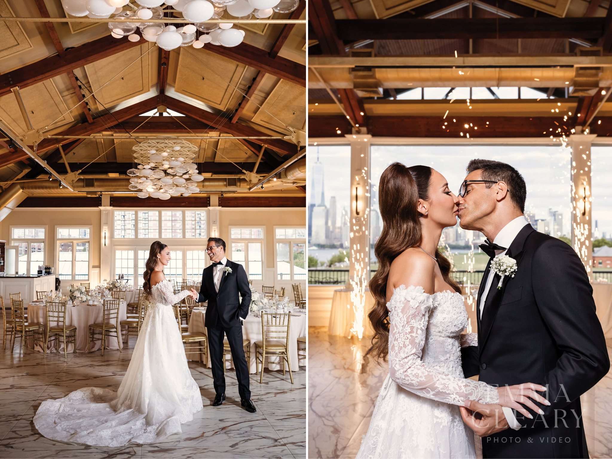 Liberty House Wedding couple
