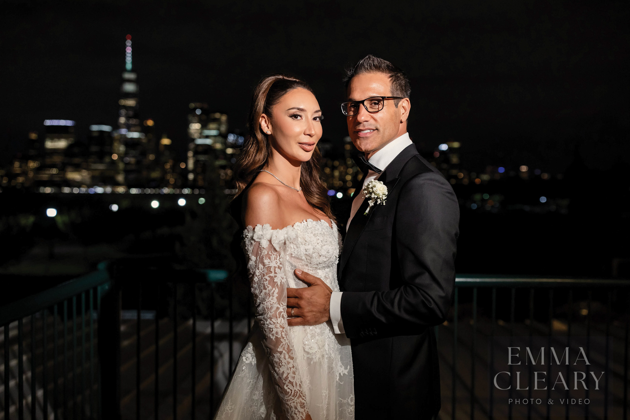 Couple's night photo