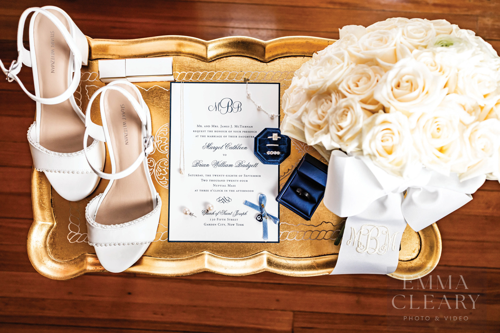 Wedding details photo