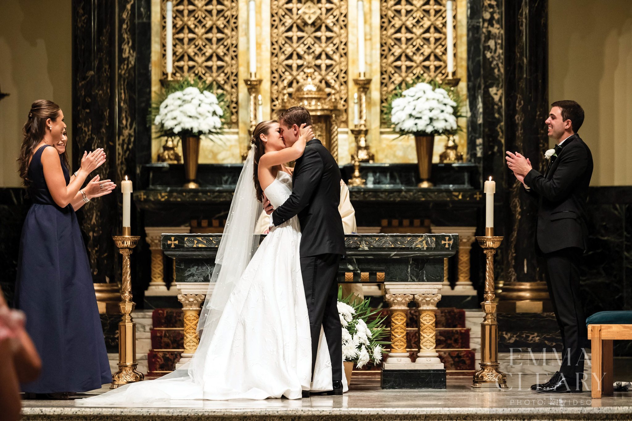 Wedding kiss