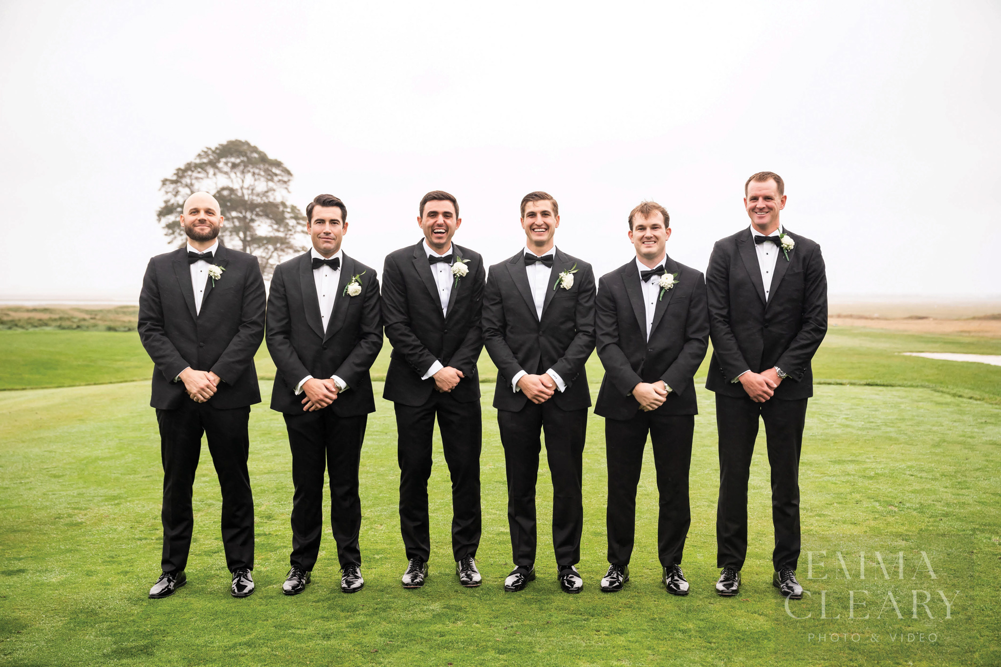 Groom and groomsmen