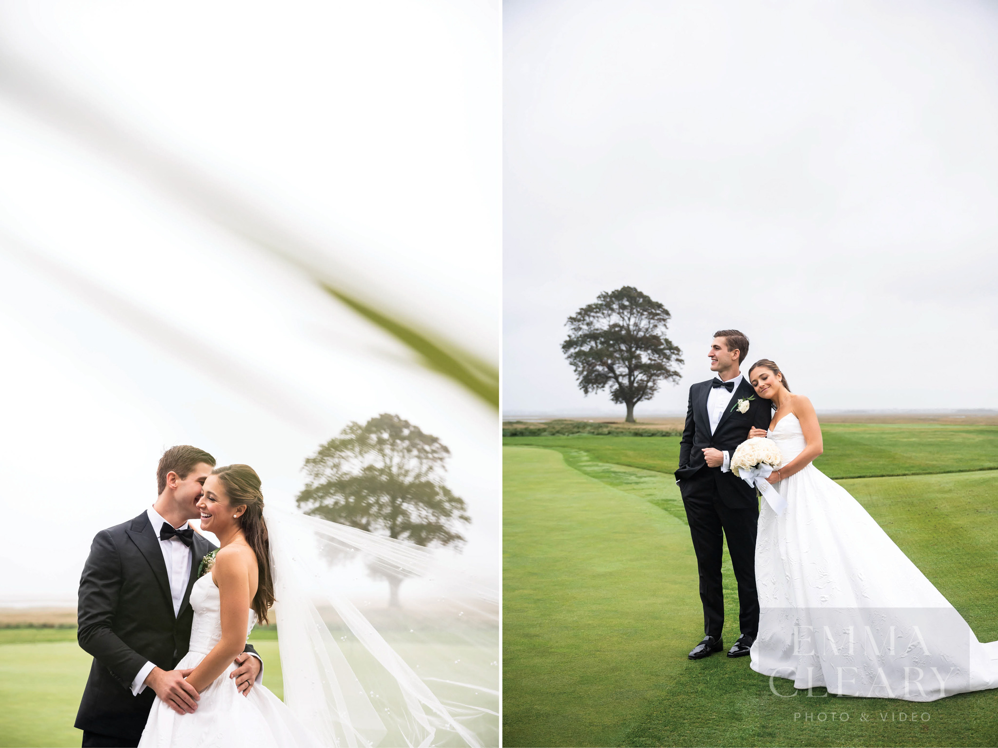 Couple's wedding photo