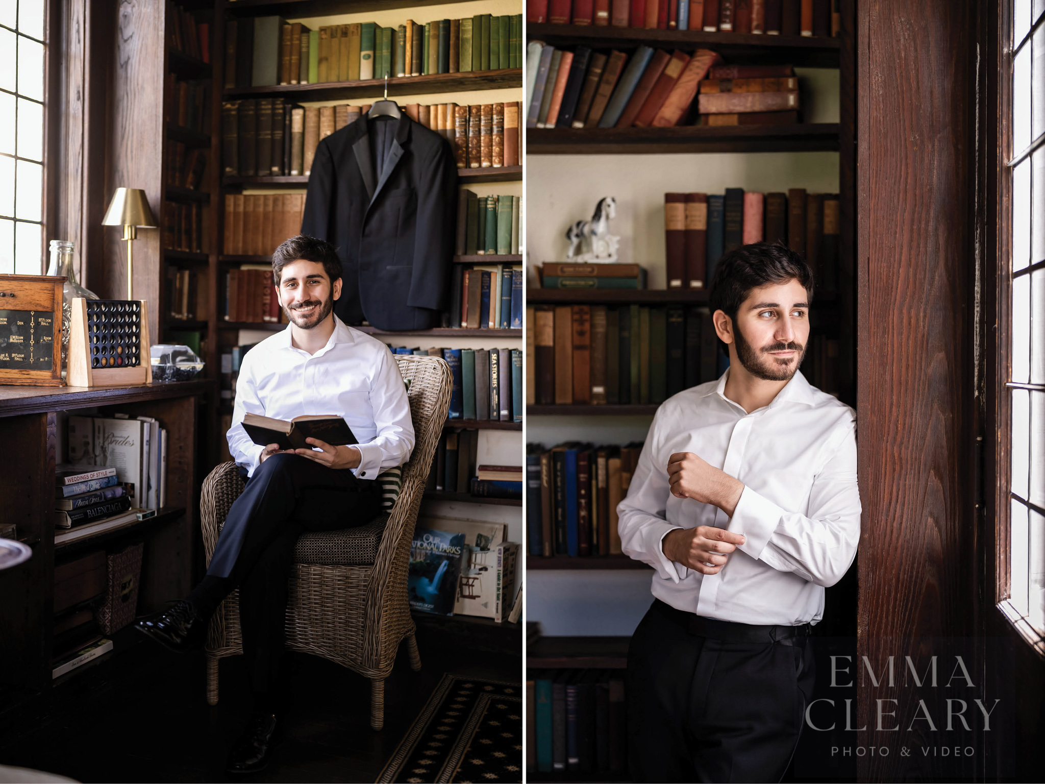 Portait of the groom