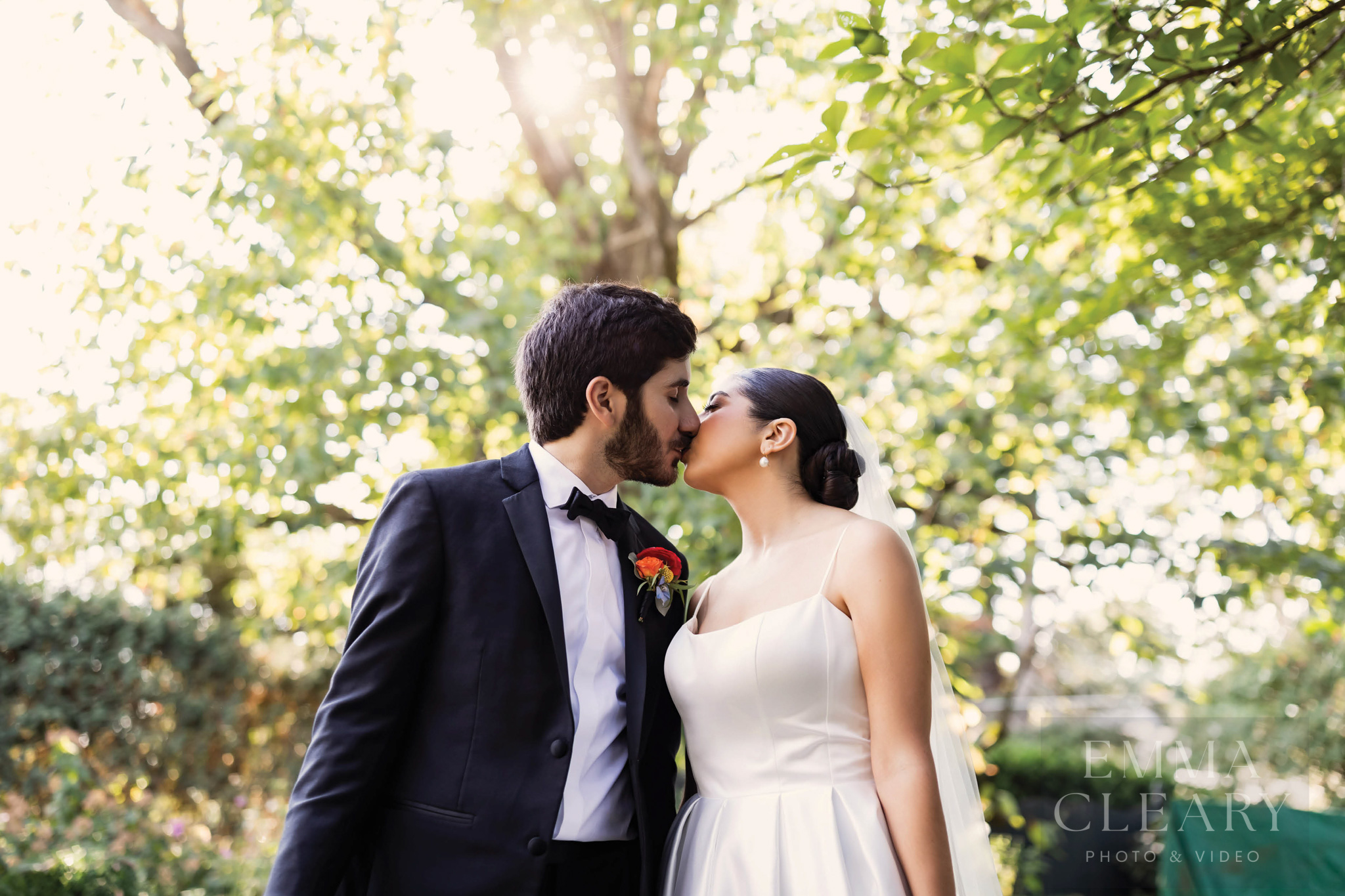 Wedding kiss