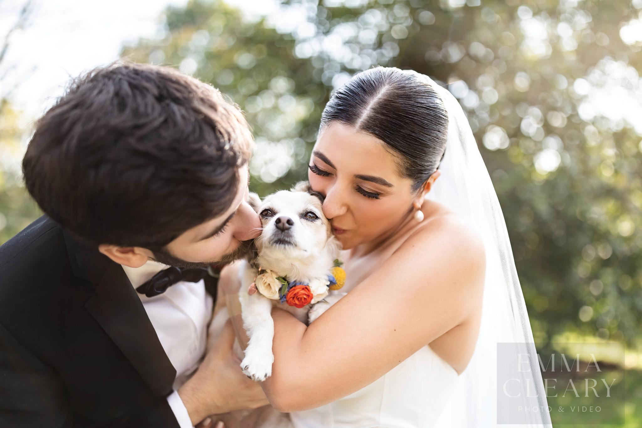 The bride and the groom photo