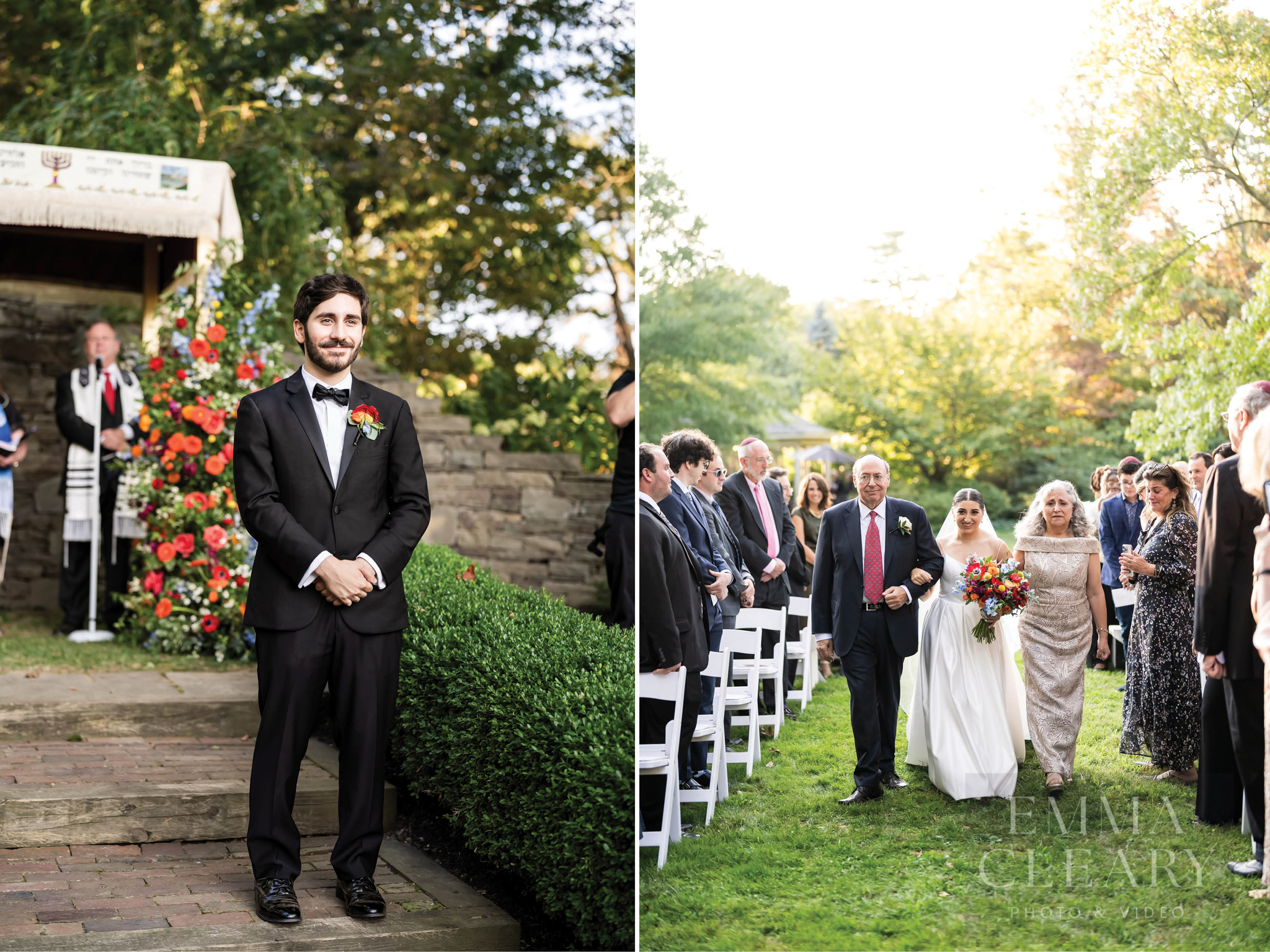 Groom is waiting for his bride