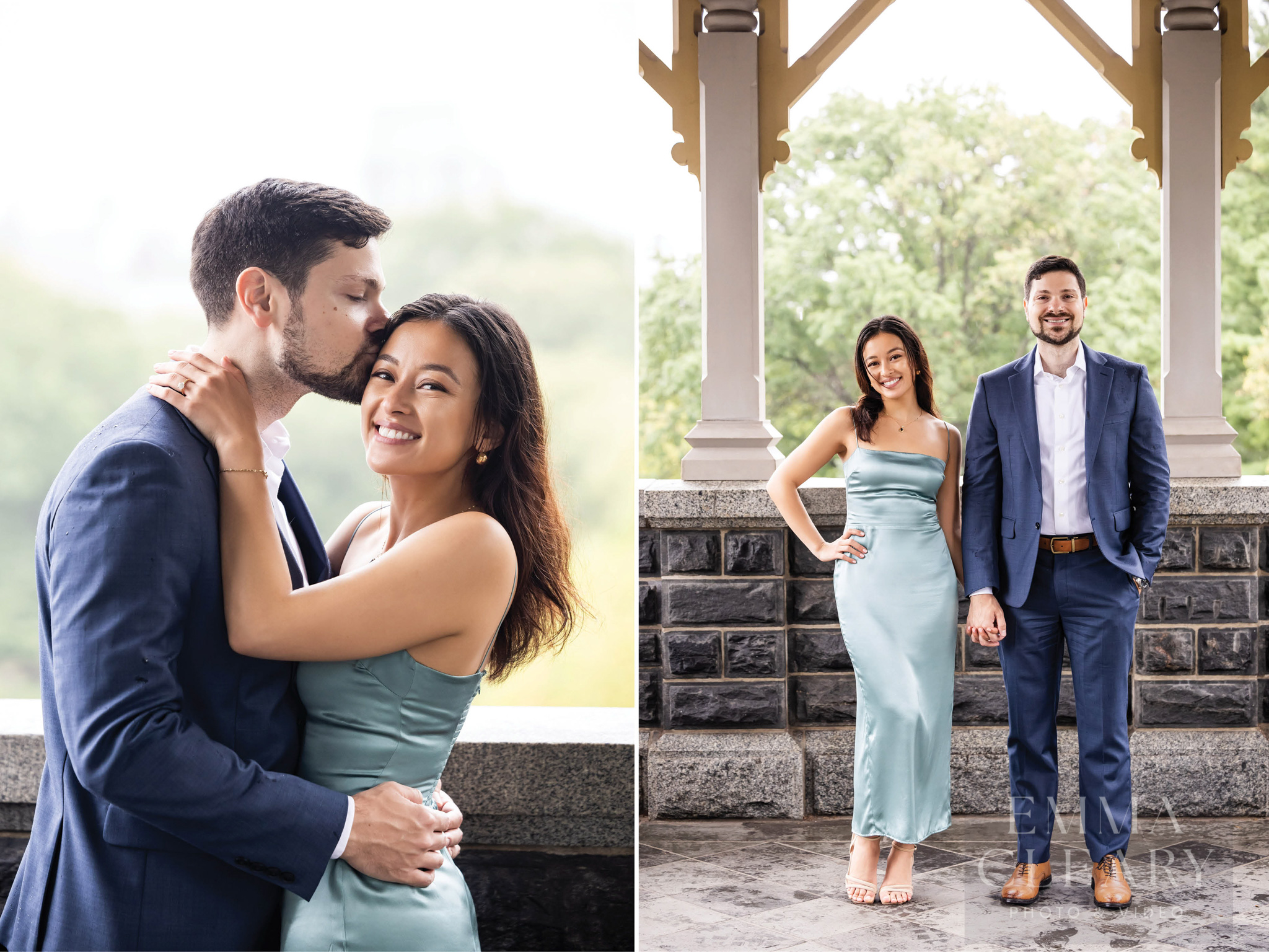 Central Park Portrait of a couple