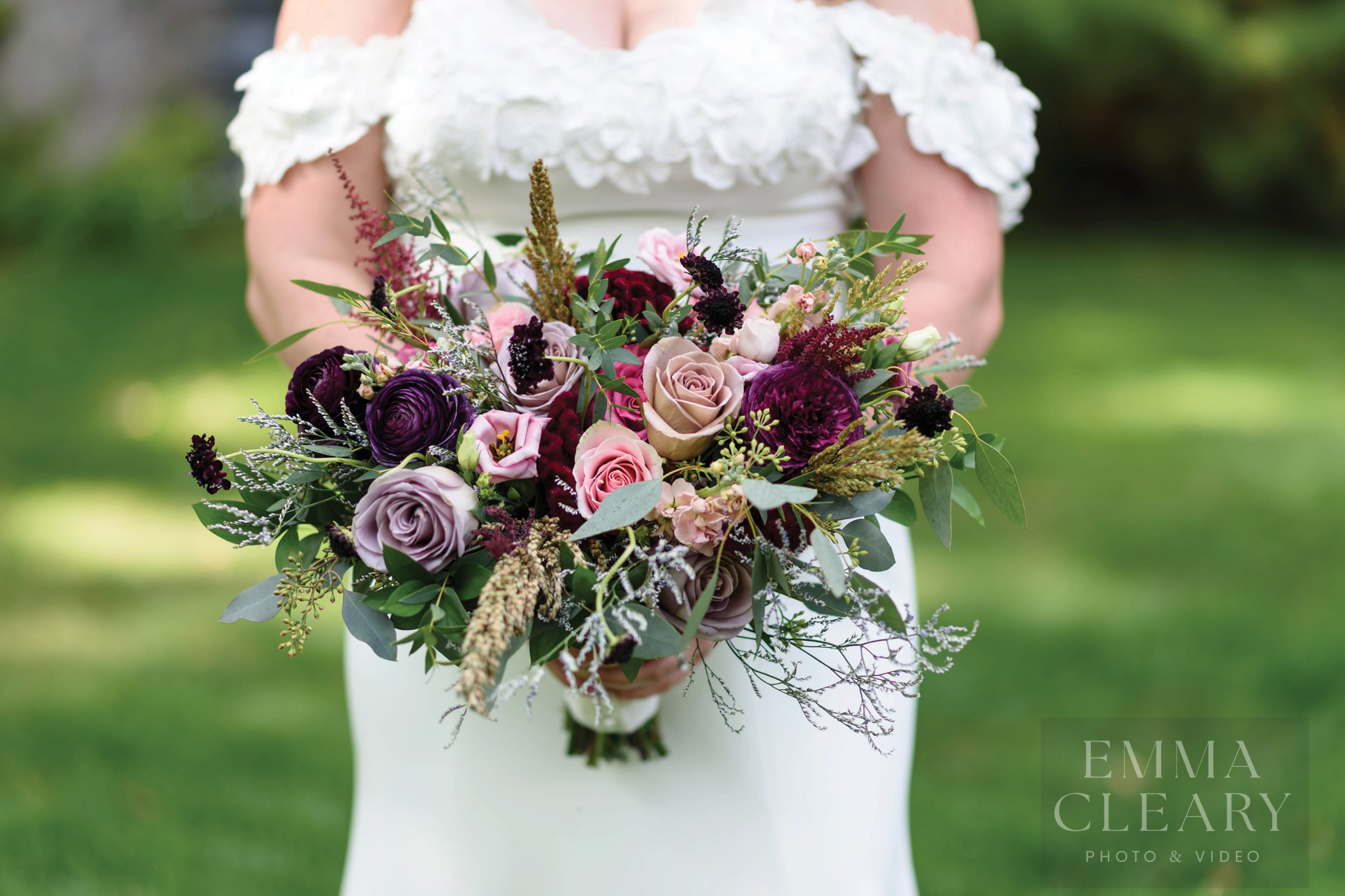 The bride's bouquet