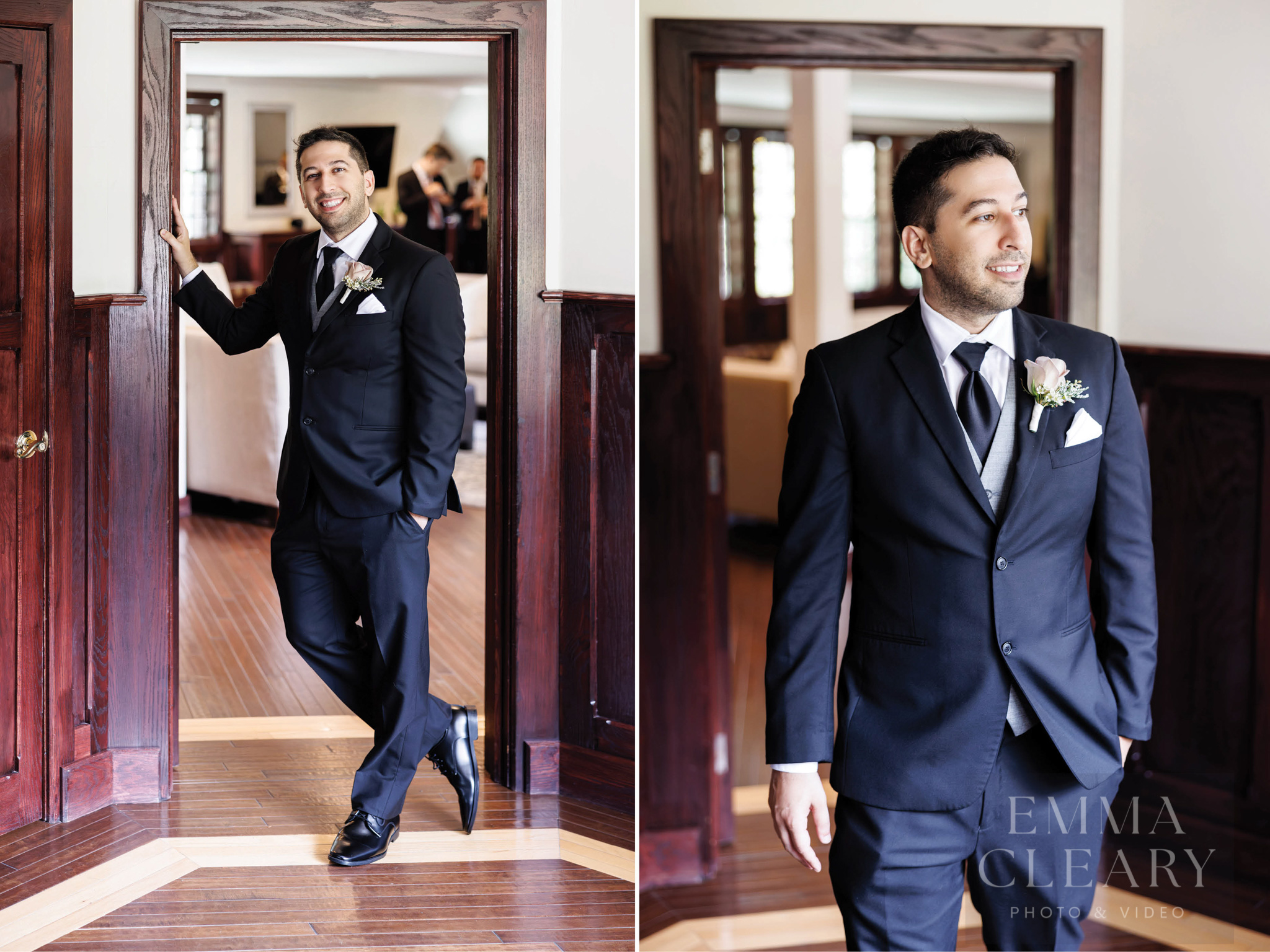 Portait of the groom