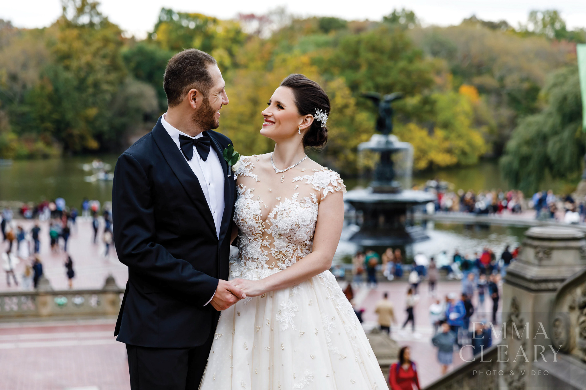 The bride and the groom photo