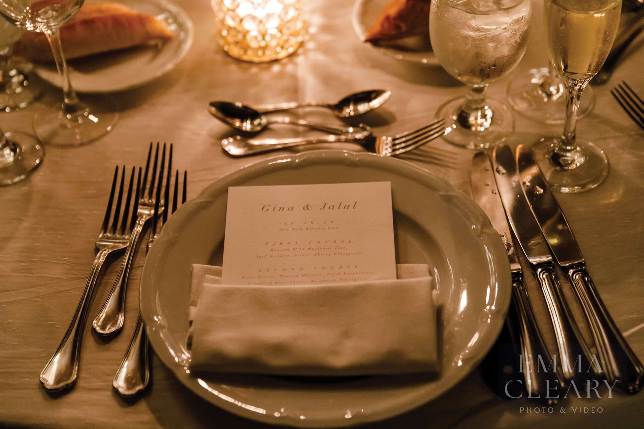 New York Athletic Club Wedding