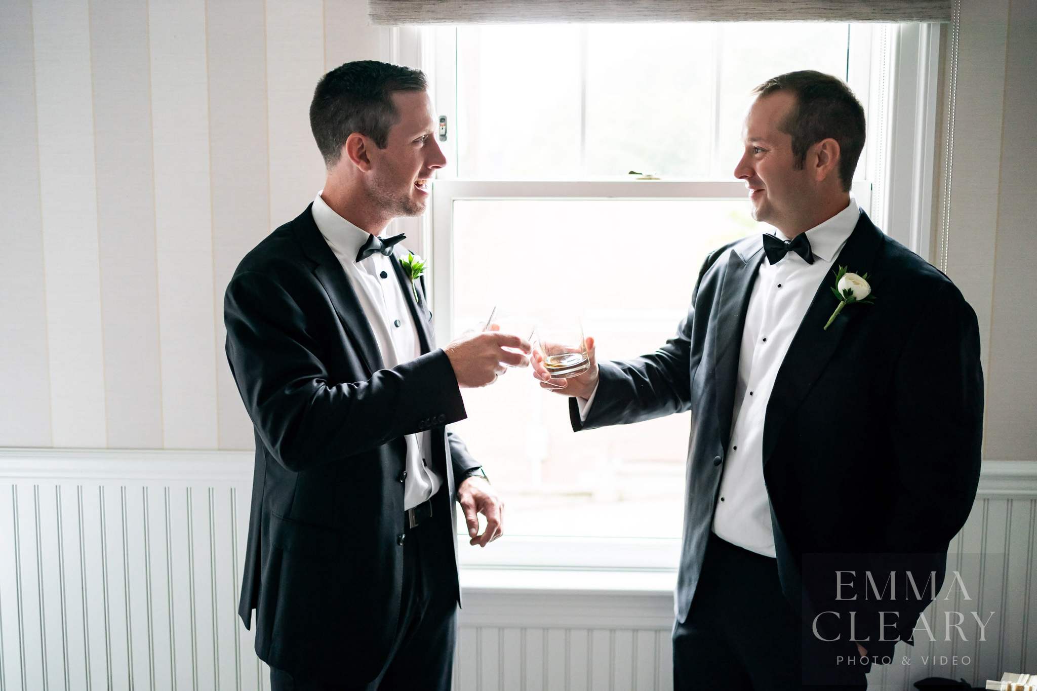 Groom and groomsmen