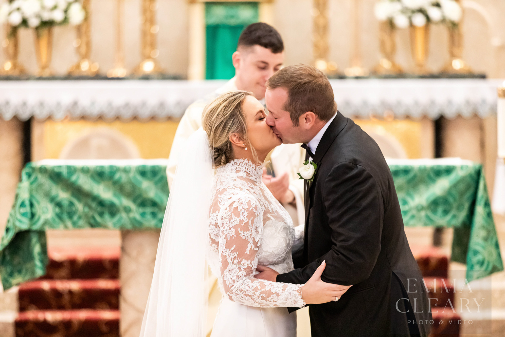 Wedding kiss