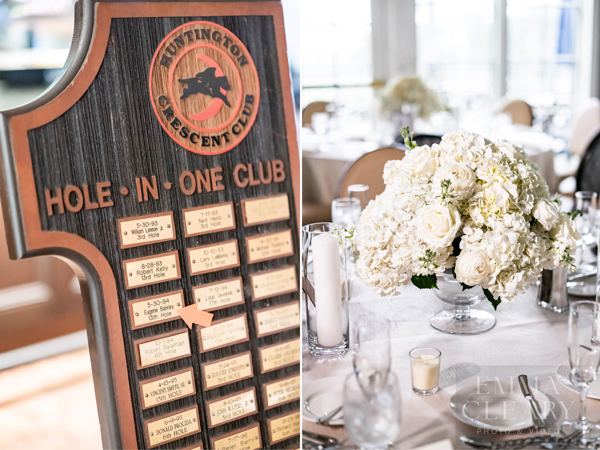 Huntington Crescent Club Wedding
