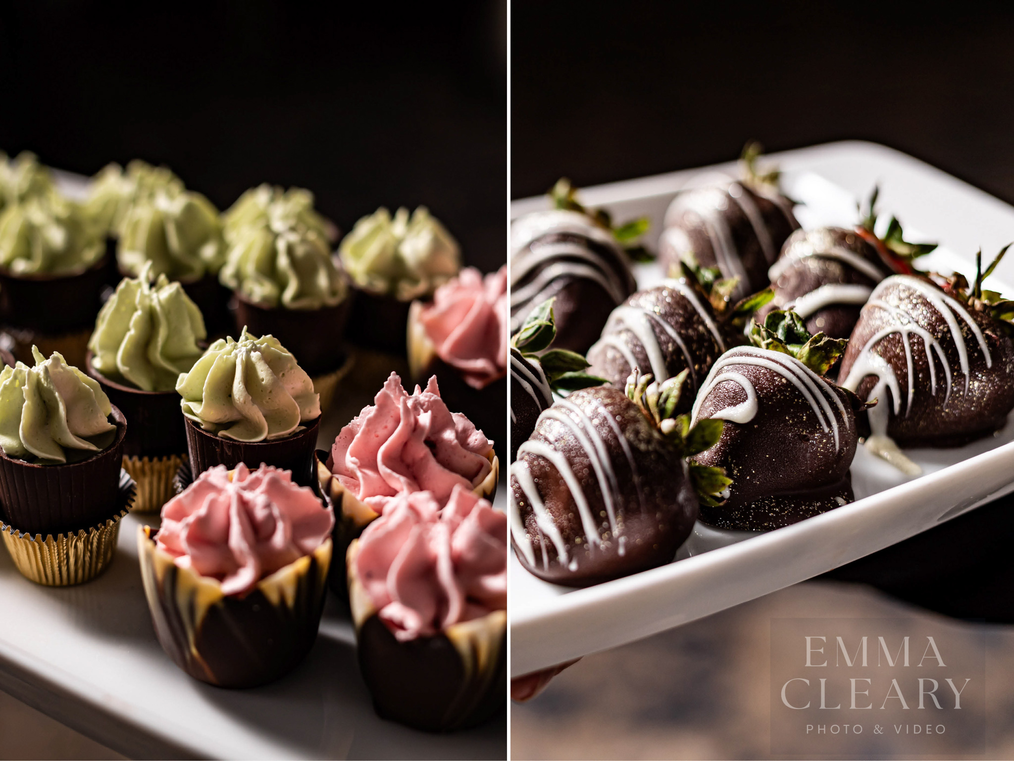 Huntington Crescent Club Wedding deserts