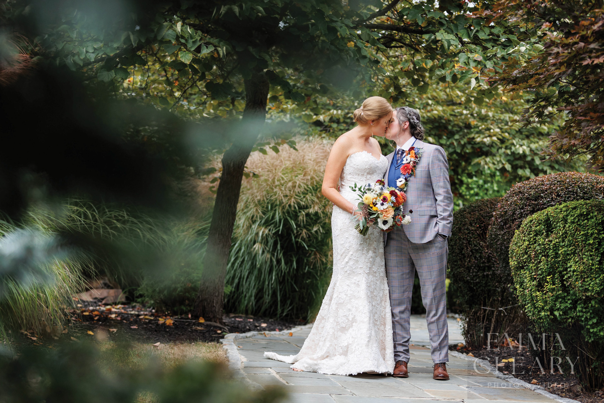 Wedding kiss