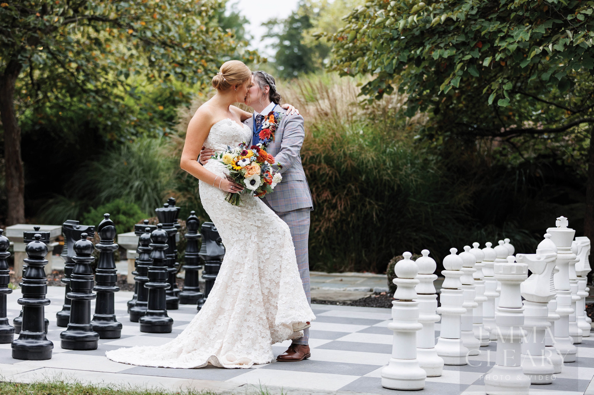Wedding kiss