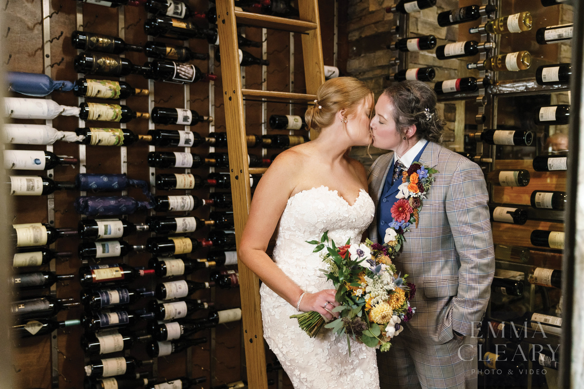 Wedding kiss