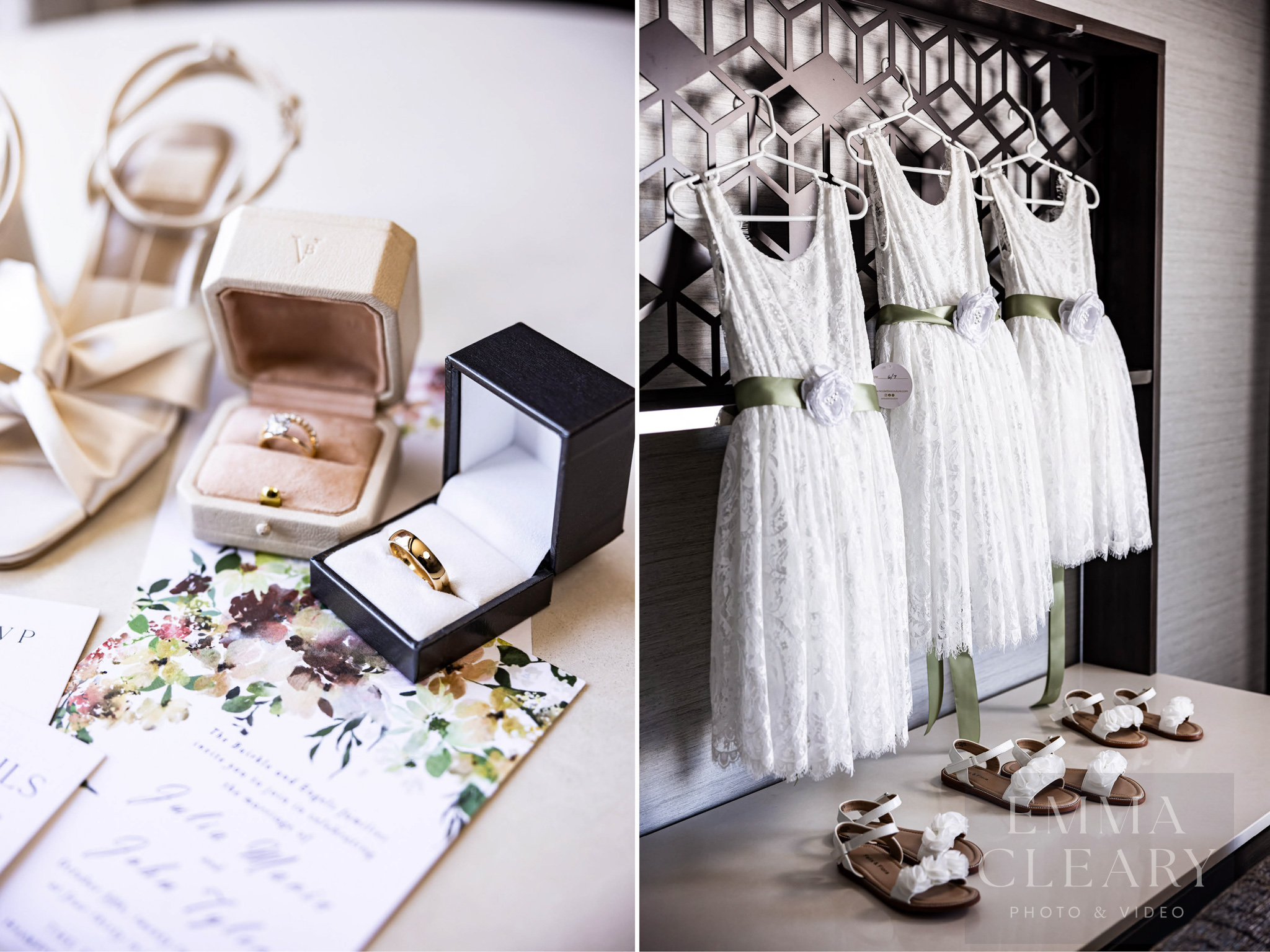 Wedding details photo