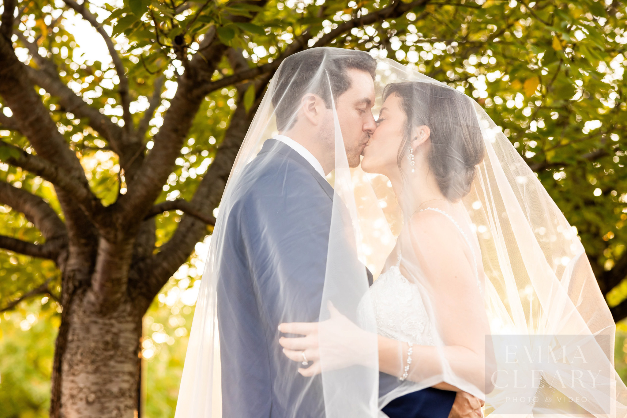 Wedding kiss