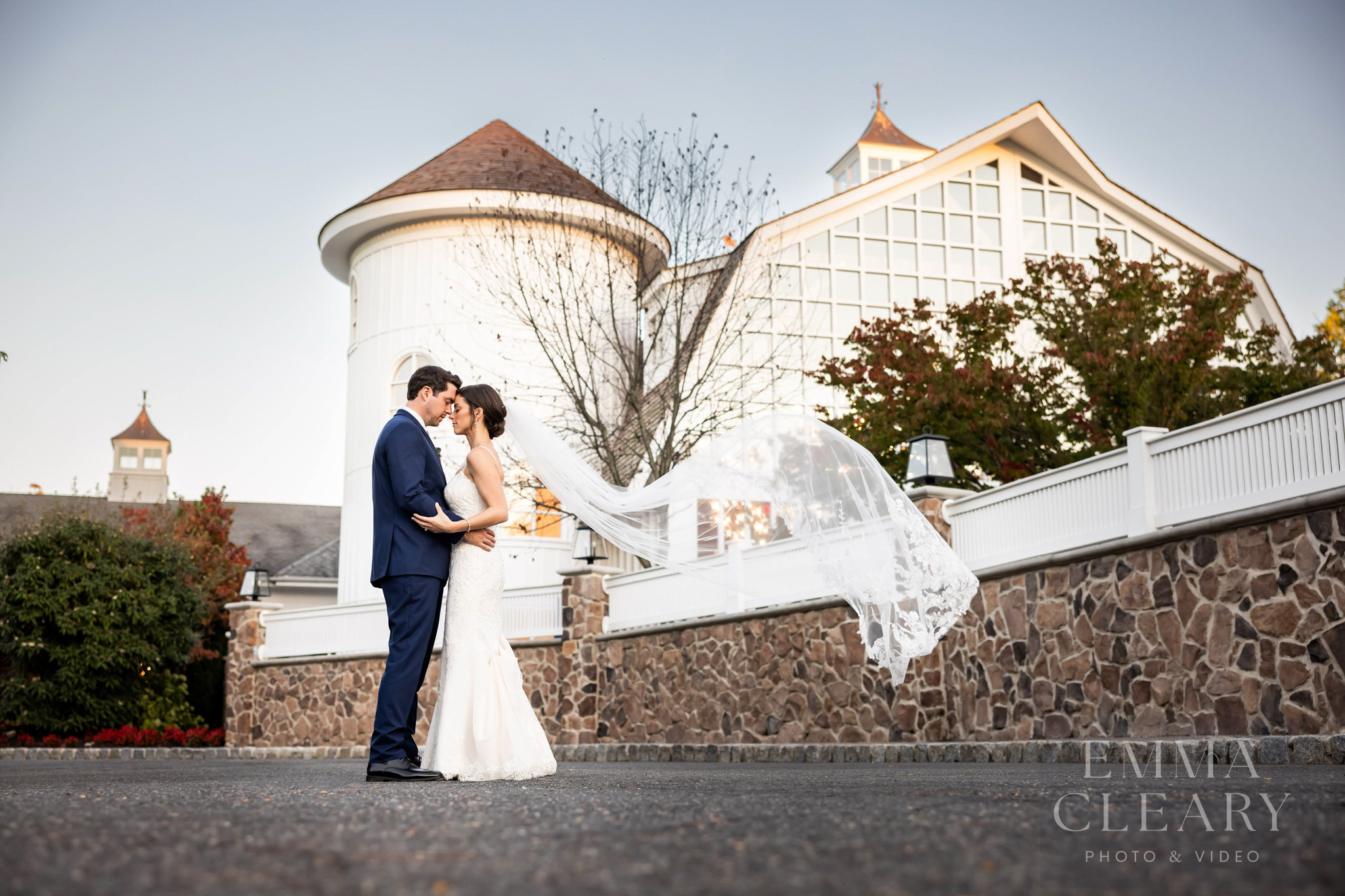 Couple's wedding photo