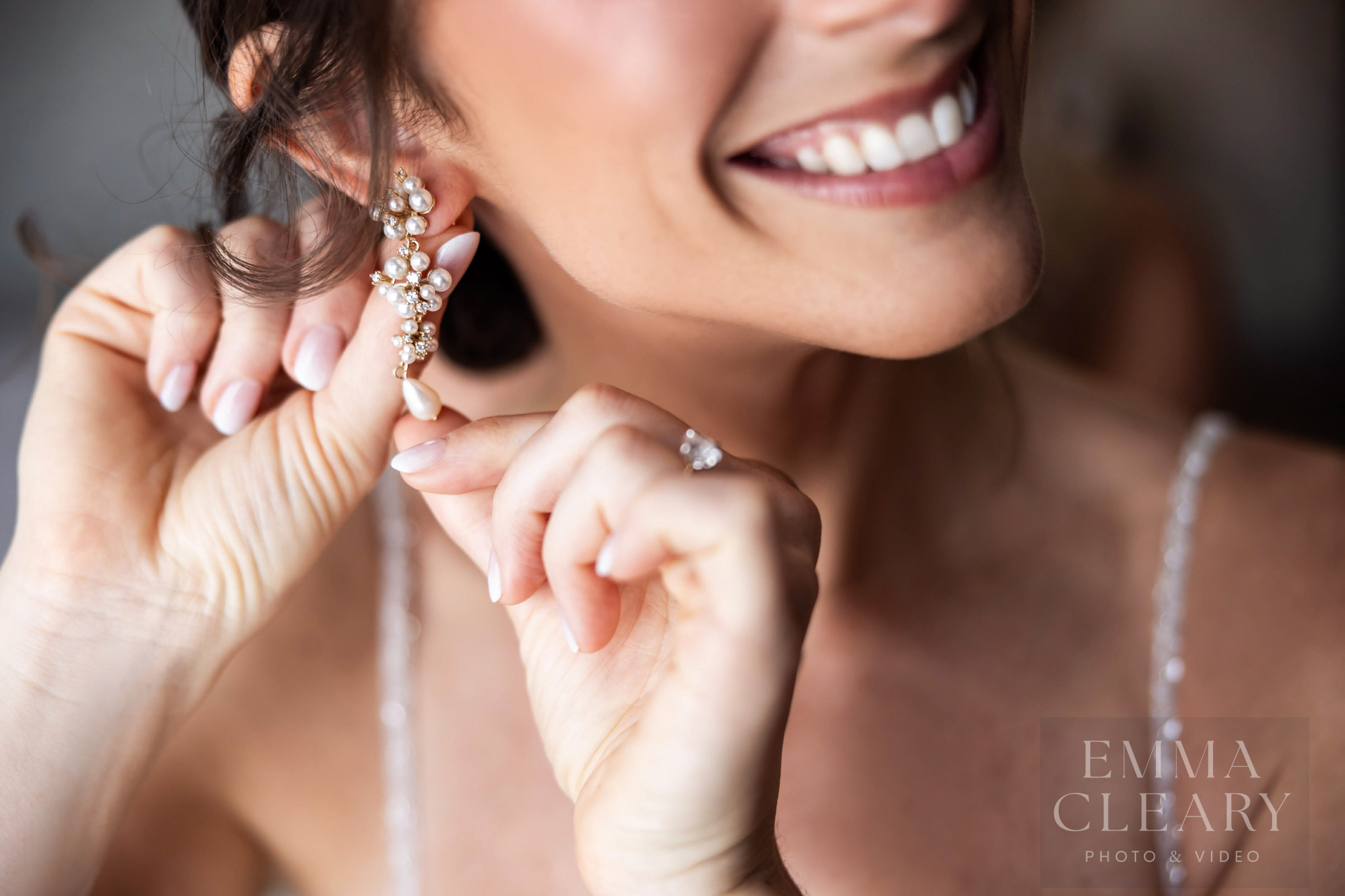 Wedding bridal details