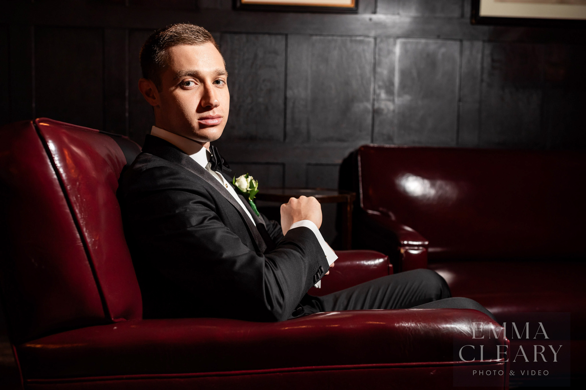 Portait of the groom