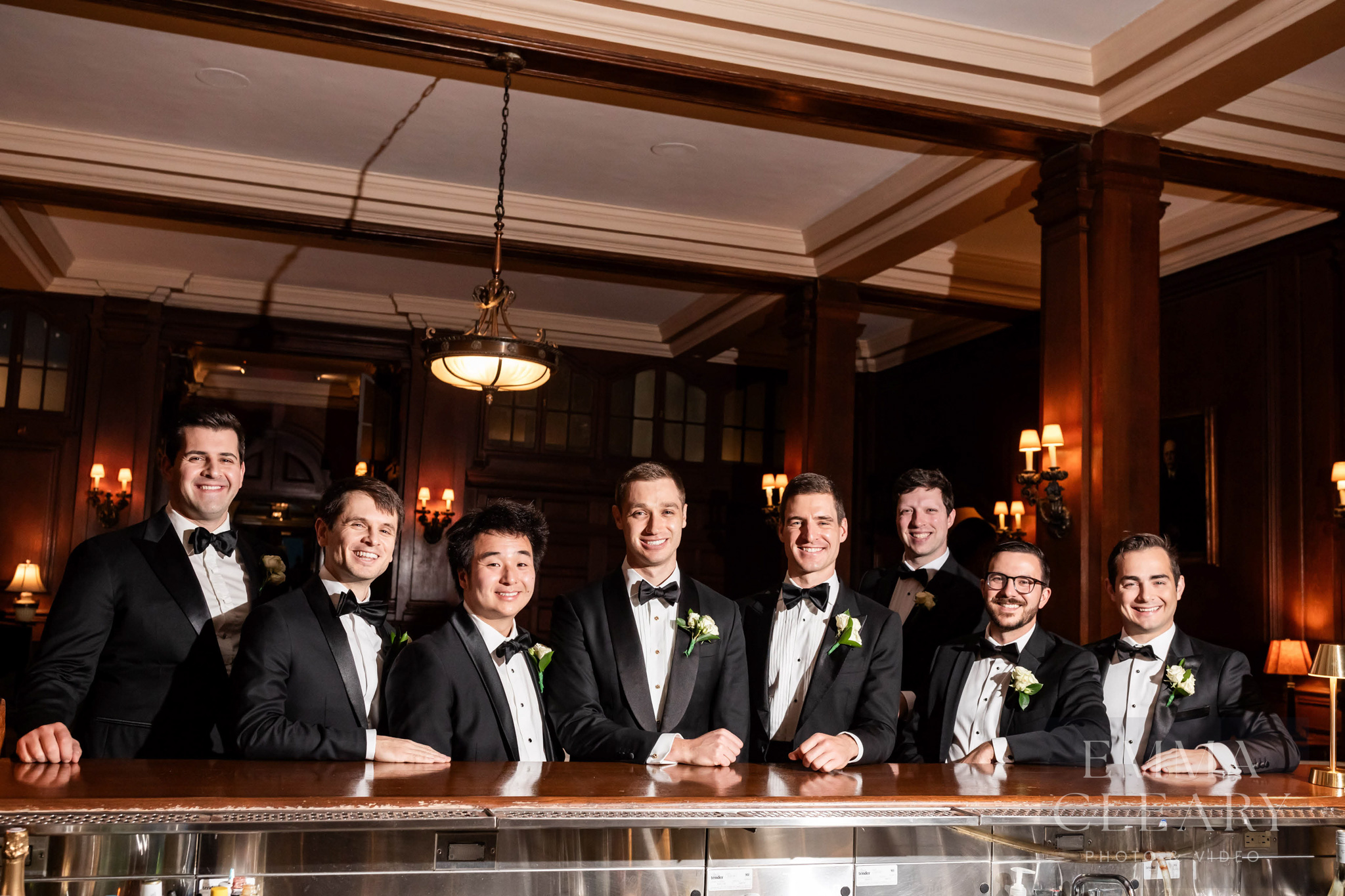 Groom and groomsmen
